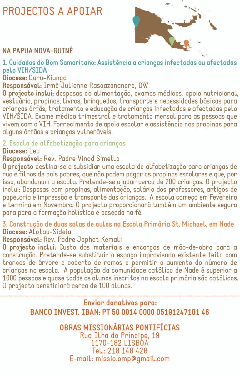 Projectos 2025-2026 - Oceânia